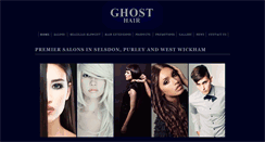 Desktop Screenshot of ghost-hair.com