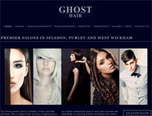 Tablet Screenshot of ghost-hair.com